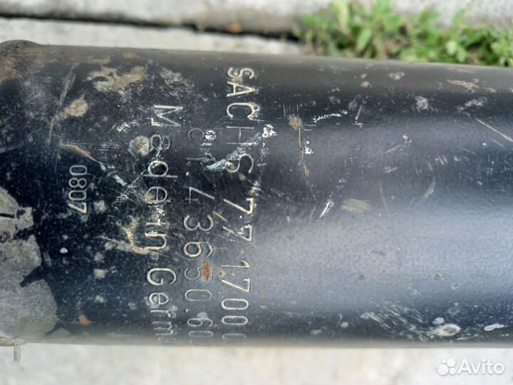 Пневморессора ман и прицеп