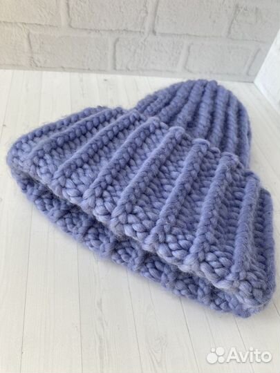 Шапка из перуанской шерсти