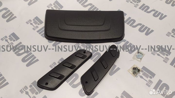 Воздухозаборники Нива Легенд (крепкие) (к-кт 3шт)