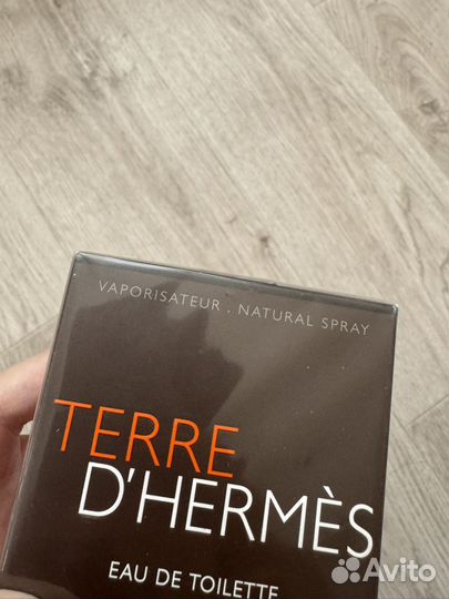 Туалетная вода Terre d'Hermès 100 ml