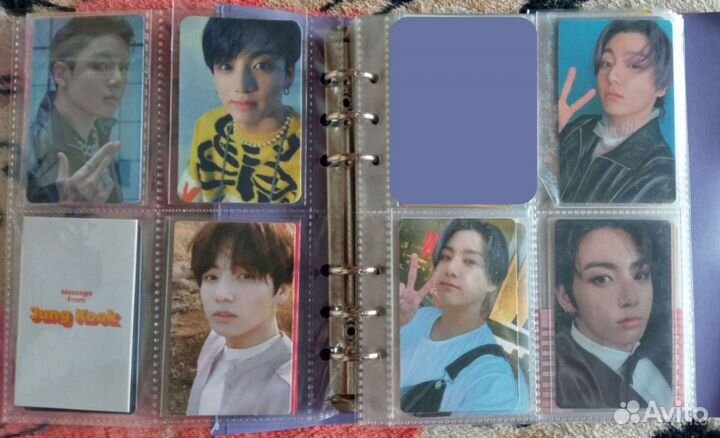 BTS JK Чонгук разные карты много