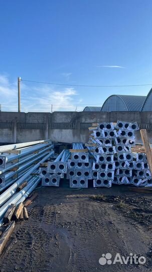 Опоры освещения металлические