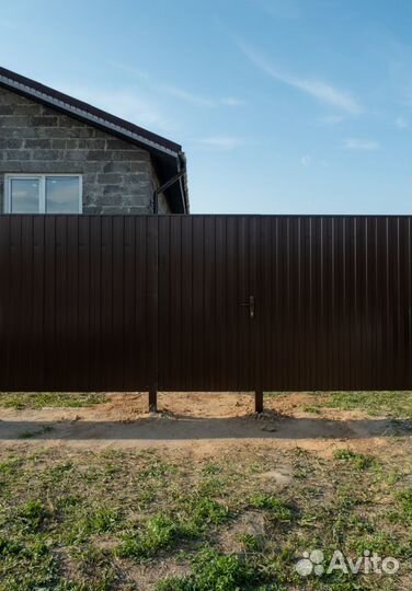 Монтаж забора