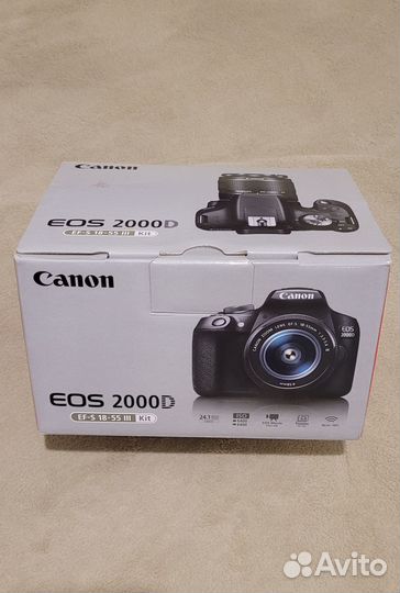 Canon 2000D Wi-Fi новый в упаковке
