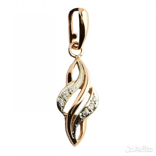 Подвес золотой