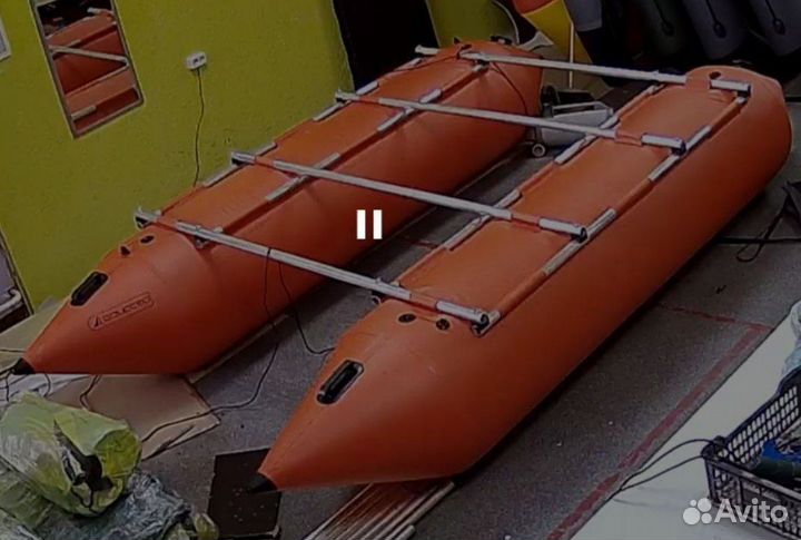 Катамаран тримаран надувной