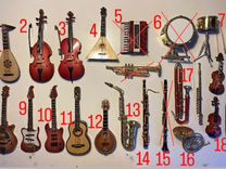 Музыкальные инструменты коллекционные