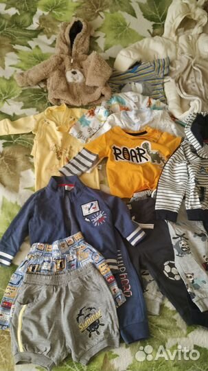 Детские вещи пакетом на мальчика до 86 размера