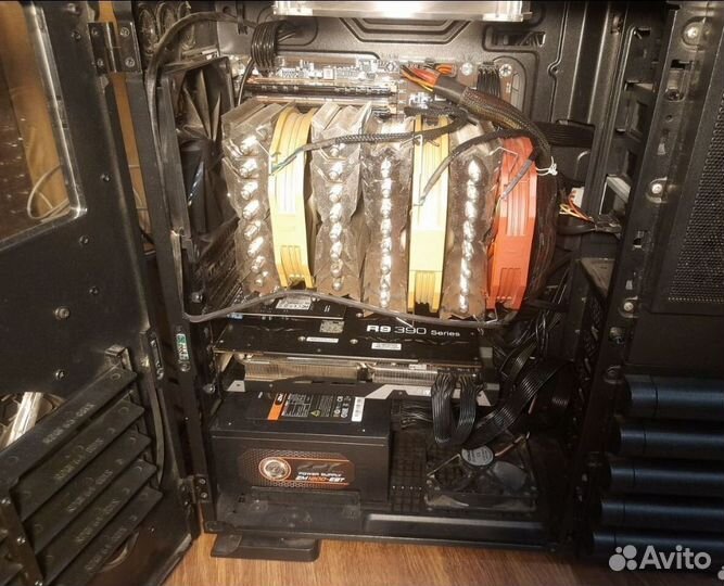 Мощный пк Intel 28ядер*56потоков\64gb\Radeon r9