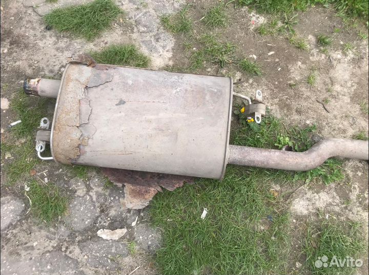 Глушитель vw t5 2.0 tdi