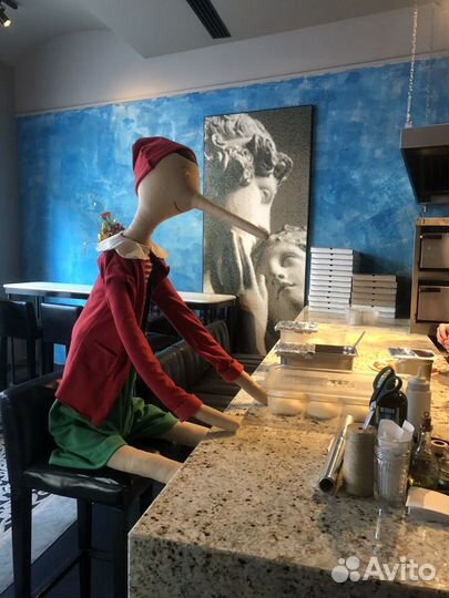 Кукла тильда Пиноккио