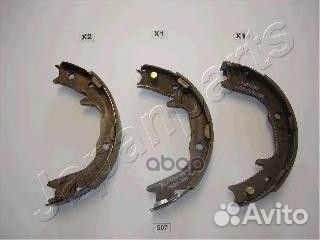 Колодки торм. бараб. gf507af Japanparts