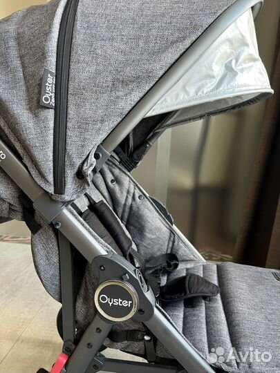 Прогулочная коляска oyster zero серая
