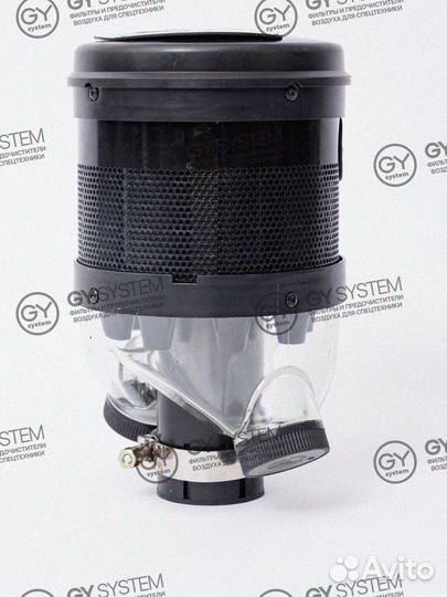 Циклонная система для дорожного катка