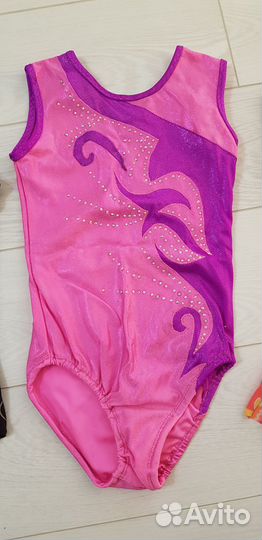 Купальники гимнастический + топ и плавательный