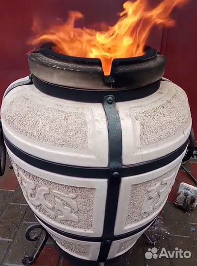 Тандыр с термометром