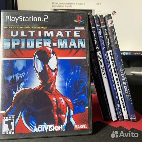 Набор игр для playstation 2 (ps2) spider MAN