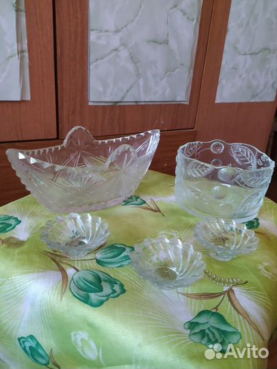 Хрустальная посуда СССР