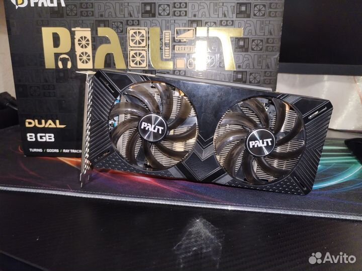 Видеокарта rtx 2060 super palit dual 8gb /Обмен