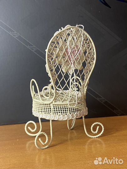 Елочная игрушка кресло