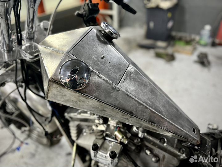 Бензобак и маслобак на мотоцикл изготовление