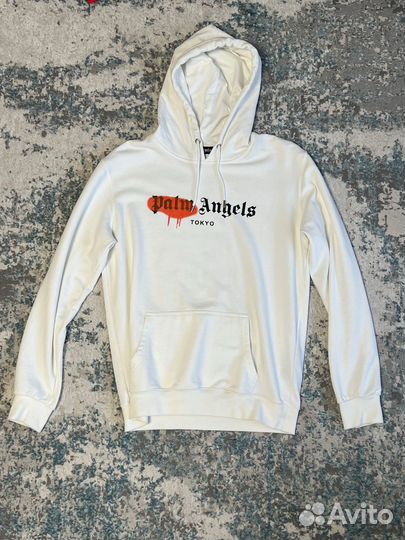 Худи palm angels sprayed logo Tokyo
