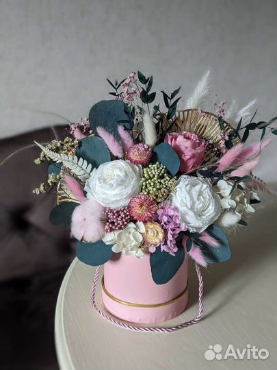 Букеты-композиции из сухоцветов