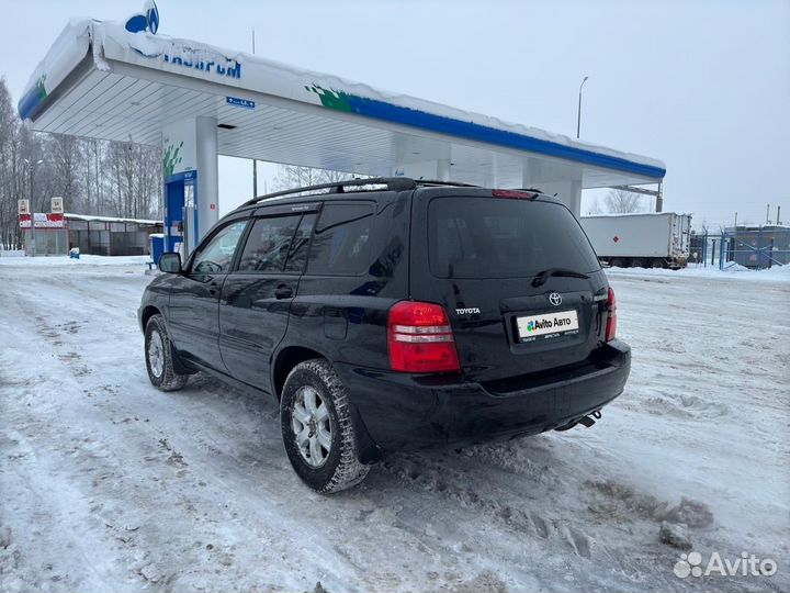 Toyota Highlander 2.4 AT, 2002, 280 000 км