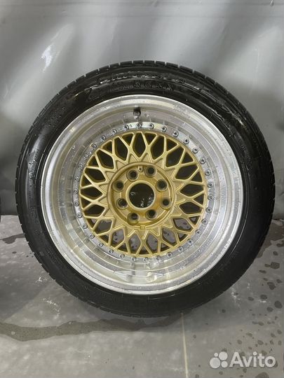 Литье BBS r15 + летняя резина Pirelli