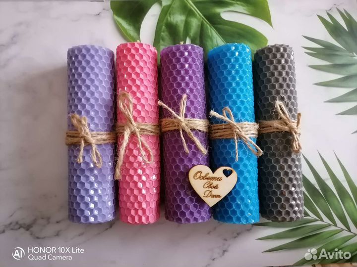 Свечи из вощины