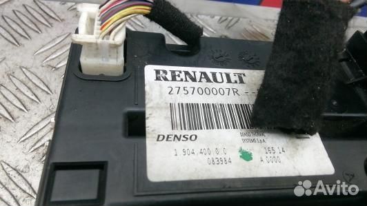 Блок управления печки и климат-контроля opel movan