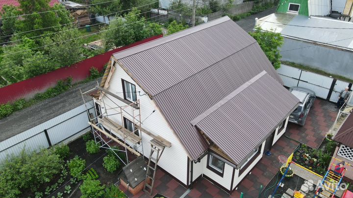 Крыша кровельные работы