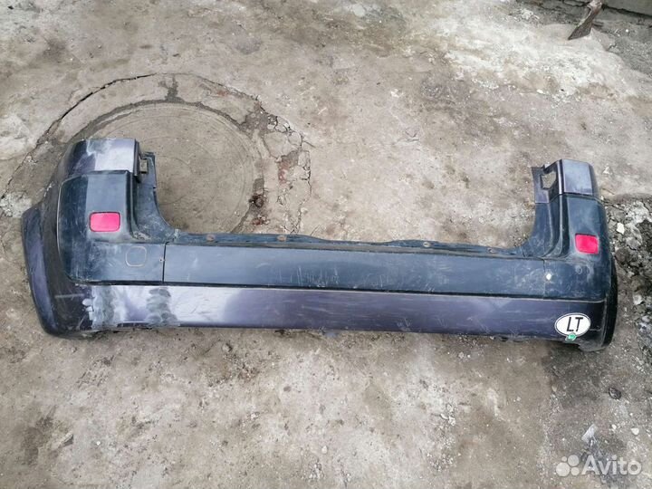 Задний бампер рено сценик 2