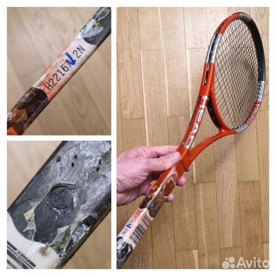 Ракетка Head PT167 LM Radical Tour, Джокович