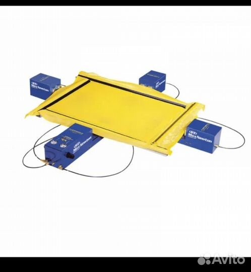 Пневматическая натяжка трафаретных сеток M&R