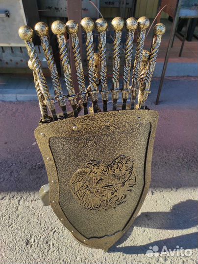 Набор шампуров (щит)