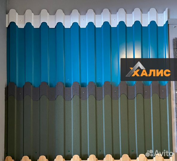 Профнастил фигурный 3Д