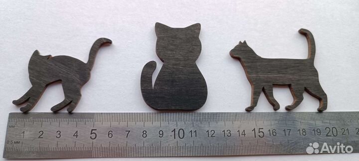 Фигурки кошек для творчества