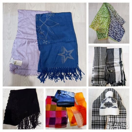 Шарфы и палантины