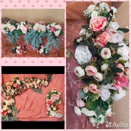 Предметы интерьера или украшения на свадьбу