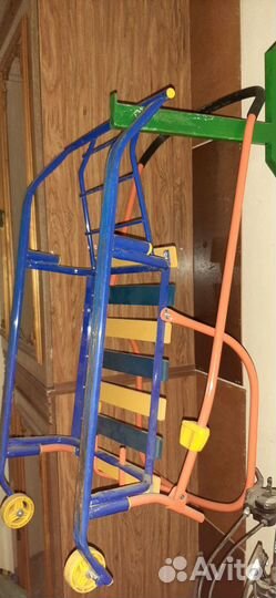 Санки с колесами