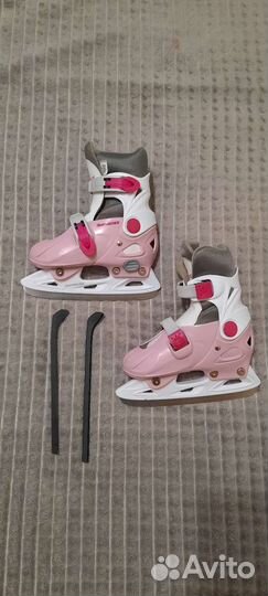Коньки для девочки раздвижные