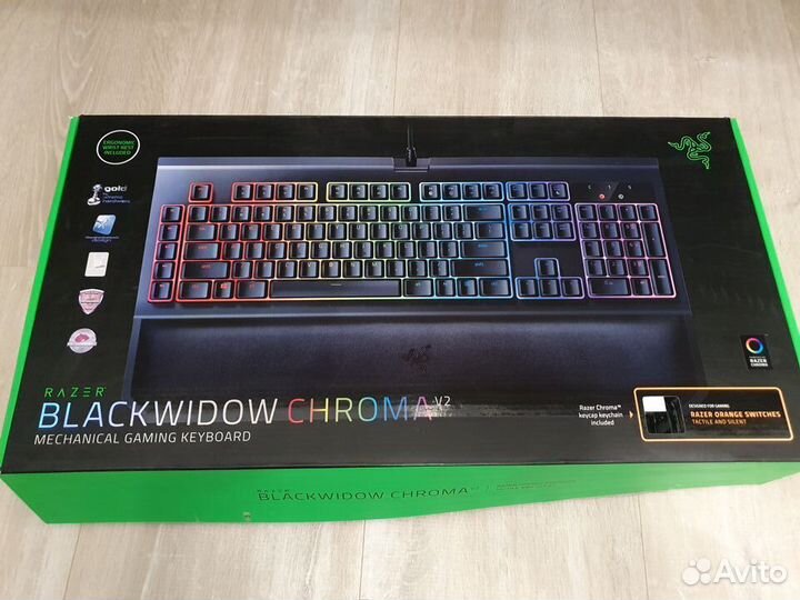 Razer Blackwidow Chroma v2 Orange