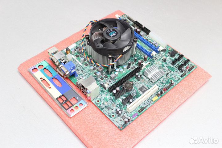 Связка Intel Core i3-2100 +плата+кулер