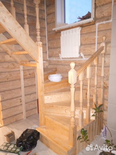 Деревянные лестницы на заказ