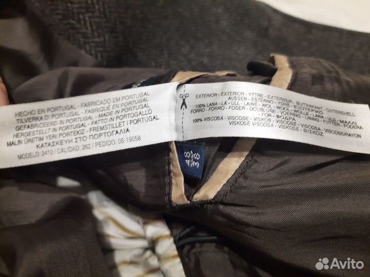 Massimo dutti пальто мужское 48