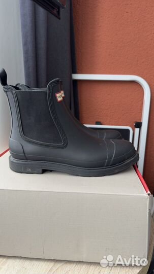 Hunter ботинки мужские челси