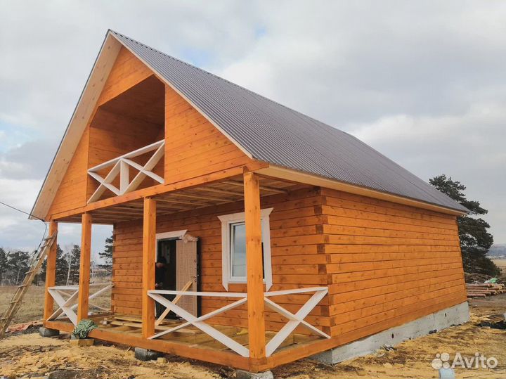 Строим дома из бруса