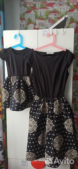 Платья family look
