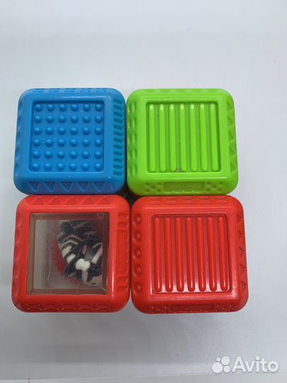Сенсорные кубики fisher price